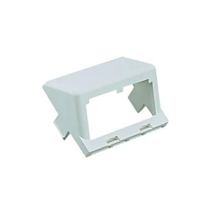 Insert, 2 Port, 1/2 Size, Sloped, White While Supplies Last