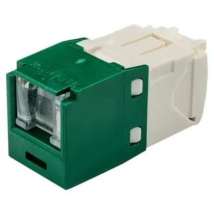 While Supplies Last Cat6 Spring Shuttered Jack, TG Style, GR