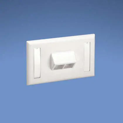 Get Yours NK 2-port, single gang, sloped horizonta