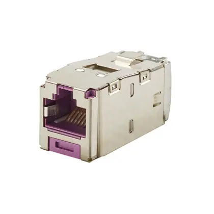 Certified Mini-Com Module, Cat 6A, Shielded, 8 pos