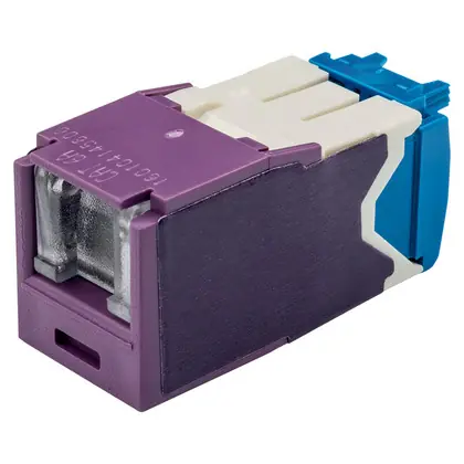 Exclusive Offer Cat6A Spring Shuttered Jack, TG Style, V