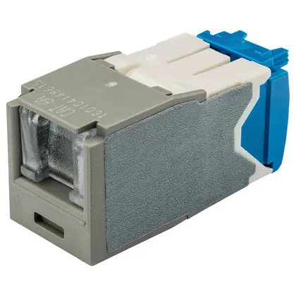 Don’t Miss Out Cat6A Spring Shuttered Jack, TG Style, I