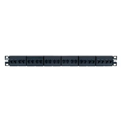 Coupler Patch Panel, Cat 6, Flat, 24 Por Discount