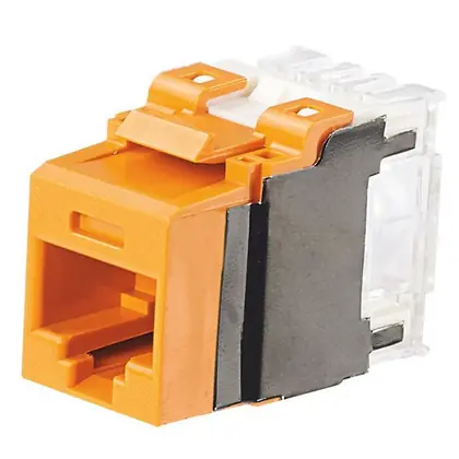 Mod Jack, Cat6a, Org Order Now