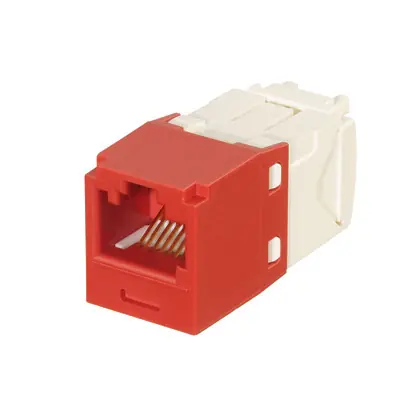 Mini-Com Keyed Module, Cat 6, UTP, 8 pos Premium