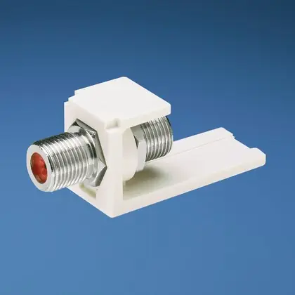 Deal Coupler Module, F-Type, White, 100 Pack