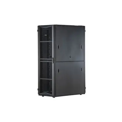 FlexFusion Cabinet, 700mm x 45RU x 1200mm, Black Fast Shipping