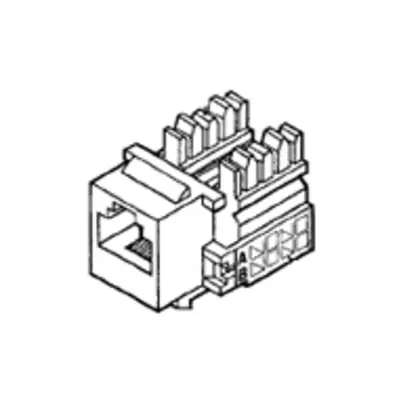 Blue, Category 5e, Snap-in Connector Fast Shipping