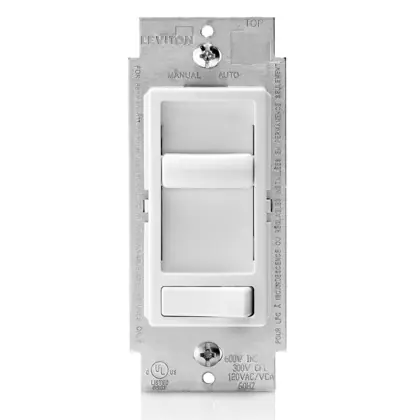 Best Seller Dimmer, Sureslide, CFL/LED/Incandescent, 150/600W, White