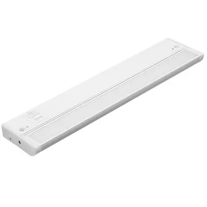 LED Undercabinet Fixture, 24", 15 Watt, 925 Lumen, Selectable CCT, 120V, White Finish Best Seller