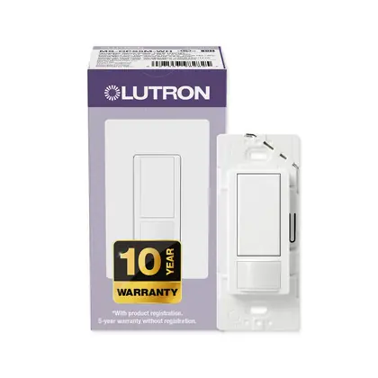Occupancy Sensor Switch, 5A, Maestro, White Handmade