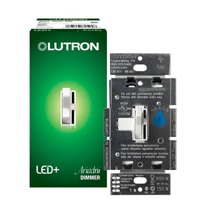 Exclusive Universal Toggle Dimmer, 150W, White