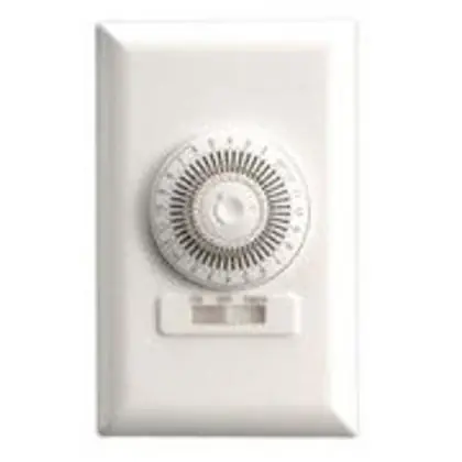 SPST Time Switch, 24-Hour, In-Wall Authentic