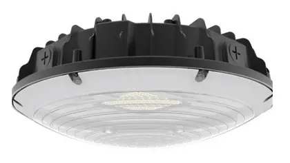 Buy Today Garage & Canopy Round LED Fixture, 60W, 30/40/50K