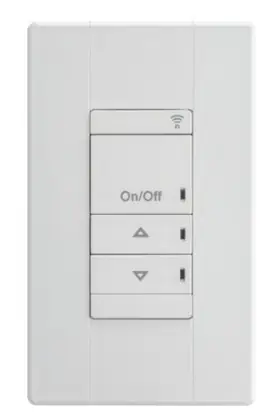 Wireless Line-Powered Wall Switch, White Next Day Delivery