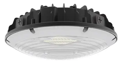 Premium Garage & Canopy Round LED Fixture, 90W, 30/40/50K