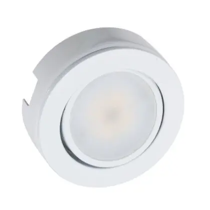Must Have 120V MVP Puck Light, White