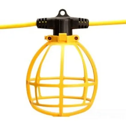 String Light, 100', 150W, 120V, Yellow Seasonal Sale