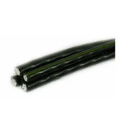 (3) 4/0 with (1) 2/0 AWG Ground, Quadruplex, Aluminum, 600V, 1000 Ft. Reel. Fan Favorite