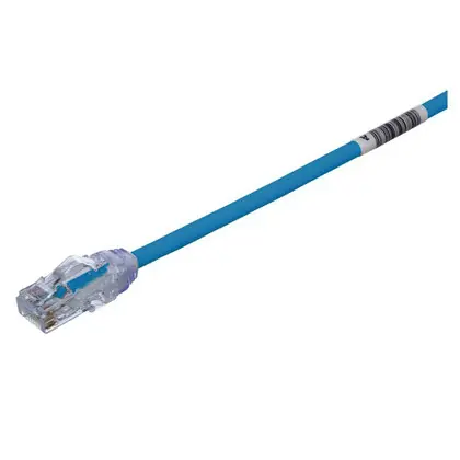 Big Sale Category 6 UTP Copper Patch Cord, 10GB, 28 AWG, Blue, 20 Feet