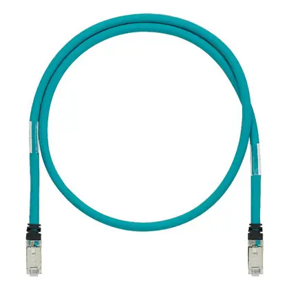 Category 6A 600V Patch Cord, Teal, 0.3 Meters Shop Now