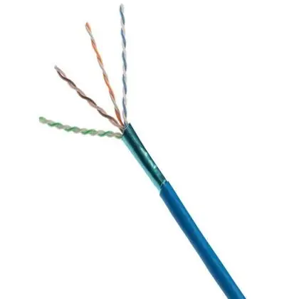 Direct From Manufacturer TX6A™ Copper Cable, Cat 6A, 23 AWG, UTP, Blue