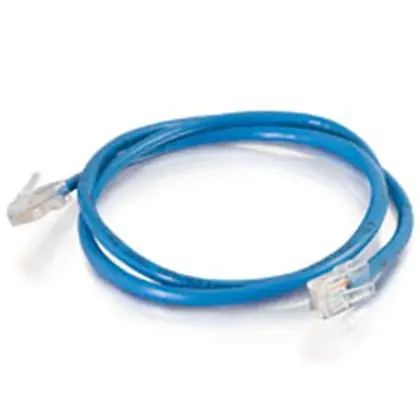 CAT 5E, Non-Booted Patch Cord, Blue Original