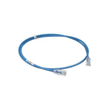 Cat 6A 28AWG UTP Patch Cord, CM/LSZH, Bl Exclusive