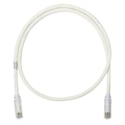 Category 6 Patch Cord, Tangle-Free Latch, Off-White, 10' Length Special Offer
