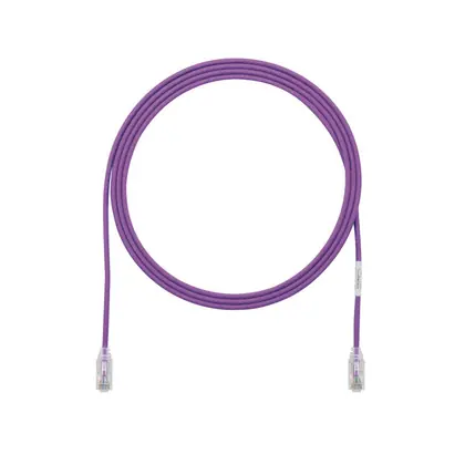 Best Seller Category 6 UTP Copper Patch Cord, Violet, 1 Foot, 28 AWG