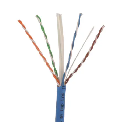 Category 6+, Riser, 23/4-Pair, Blue, 1000' Viral