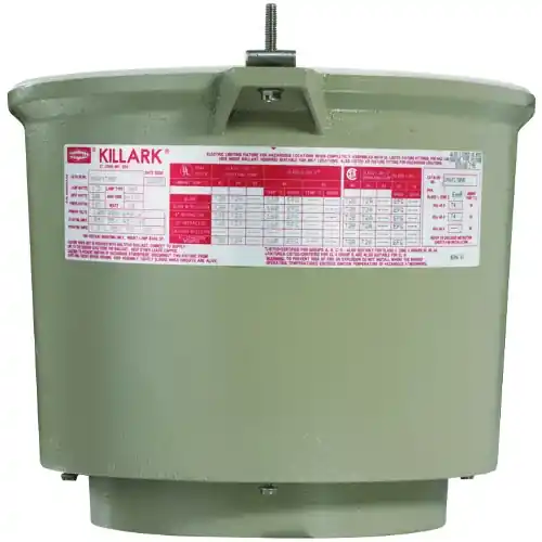 Must Have Killark VM5P400 - VM5 Series Metal Halide Bay Light - 400 Watts, 480 Volt - Fixture Only