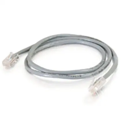 CAT5E 7FT JUMPER NON-BOOTED GRAY 350MHZ Exclusive Offer