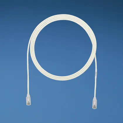 Hot Deal UTP Patch Cord, Cat 6, 14', Off White