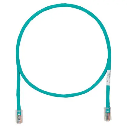 Exclusive Copper Patch Cord, Cat 5e, Green UTP Cab