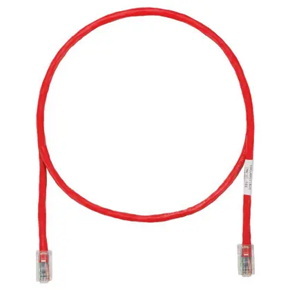 Best Price Copper Patch Cord, Cat 5e, Red UTP Cable