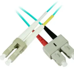 Special Discount LC-to-ST Singlemode Optical Fiber Patch Cord, UPC, Duplex, 3 Meter