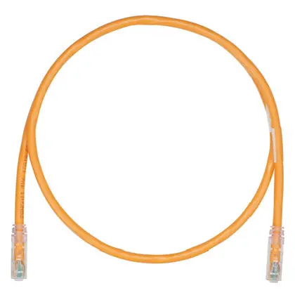Keyed Copper Patch Cord, Cat 6A, Orange Discount