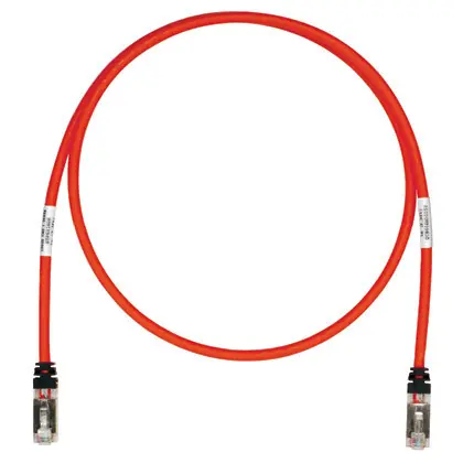 Copper Patch Cord, Cat 6A, Red S/FTP Cab Don’t Miss Out