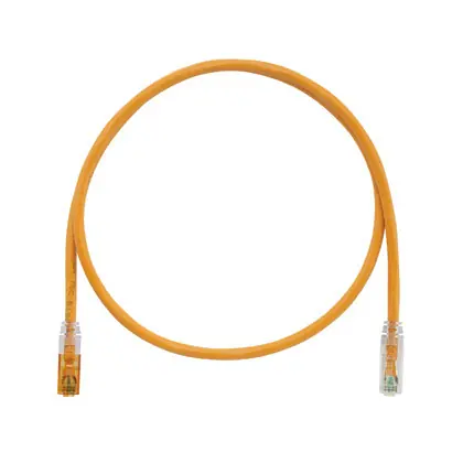 Keyed Copper Patch Cord, Cat 6, Orange U Limited Edition