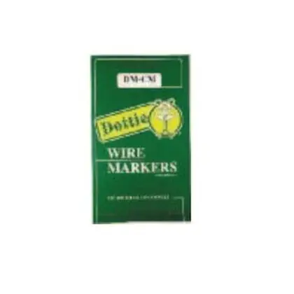 Wire Marker Book, Vinyl Cloth, 1 - 45 Mega Sale