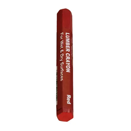 Red Lumber Marking Crayons Instant Buy