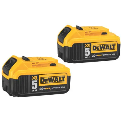 20V MAX* Premium XR Lithium Ion 2-Pack, Limited Quantities Available In Demand