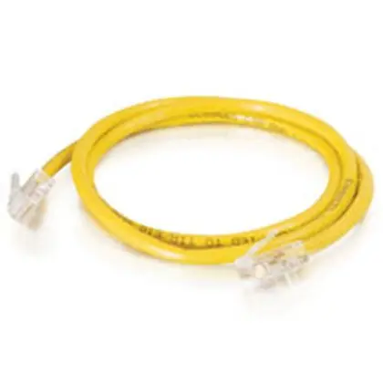 Best Seller CAT 5E, Non-Booted Patch Cord, Yellow