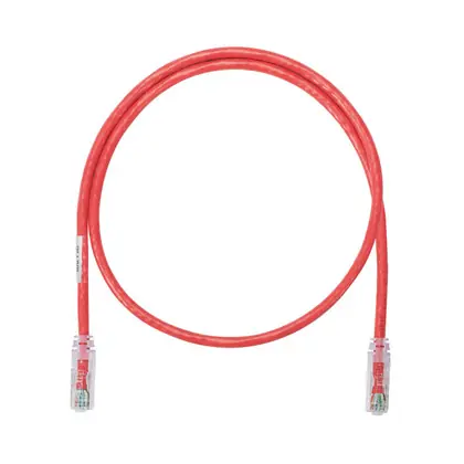 Bulk Order Netkey Cat6A Patch Cord, CM/LSZH, Red, 1