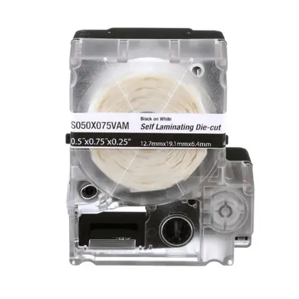While Supplies Last MP Cassette, Clear/White, 0.38" POA
