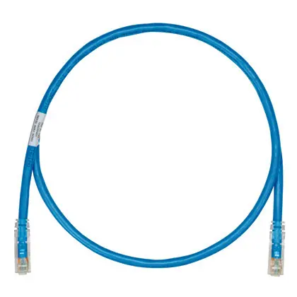 Fresh Stock Keyed Copper Patch Cord, Cat 6A, Blue UT