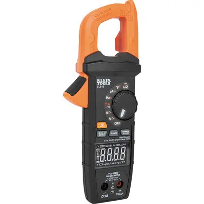 600A AC/DC Auto-Ranging Digital Pro Clamp Meter with Worklight Factory Price