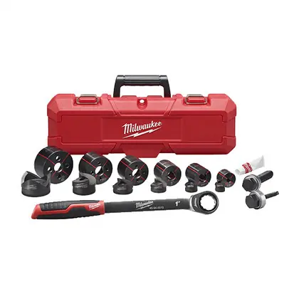 EXACT™ 1/2" to 2" Hand Ratchet Knockout Set Top Rated