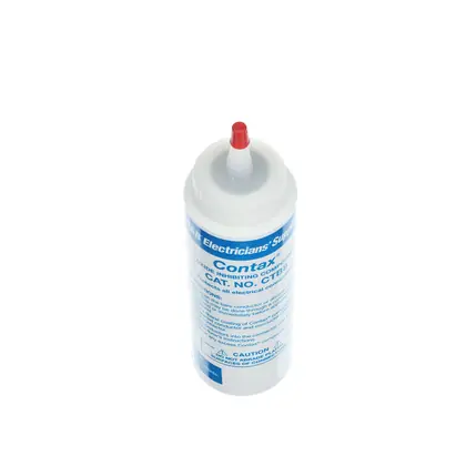 Certified Oxide Inhibiting Compound, 8 OZ Bottle, Solid Thick Paste, Black